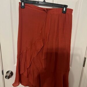 Wrap look style skirt